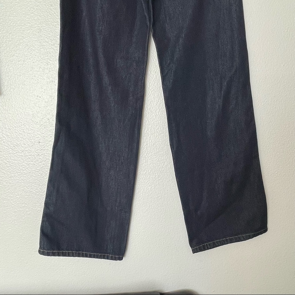 Banana Republic High-Rise Wide-Leg Zipper Pocket Alder Wash Jean 25 Regular NWT - Picture 9 of 10